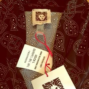 Sleeveless Brown Large Top